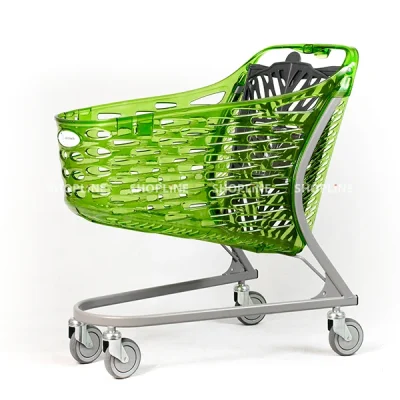 چرخ خرید فروشگاهی 130 لیتری رنگ سبز– ساخت ایتالیا